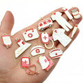 Gold Zinc Alloy Charm Pendant No.311820 for DIY Necklace Bracelet Jewelry Making view 2