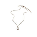 14K Gold Plated Copper Zircon Square Gourd Pendant Necklace For Women Old Money Minimalist Collarbone Jewelry view 5