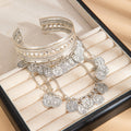 Zinc Alloy Charm Pendant No.882728 for DIY Necklace Bracelet Jewelry Making view 4