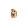 Modern Minimalist Alloy Irregular Waterdrop Twist Geometric Ring for Women view 5
