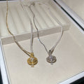 Old Money Style Asymmetric Saturn Star Zircon Faux Pearl Clavicle Necklace For Women view 3