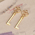 Three-Loop Clover Key Metal Charm in 6 Finishes for Jewelry Crafts view 6