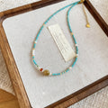 2026 Spring Summer Vintage Beaded Freshwater Pearl Geometric Light Luxury Collarbone Necklace view 4