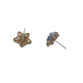 Sparkling Crystal Star Stud Earrings, Summer Starry Sea Fresh Sweet Light Luxury Versatile Style view 5