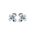 Alloy Pearl Flower Drop Earrings Sweet Vacation Style Silver Needle Stud Jewelry view 5