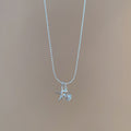 Rhinestone Resin Round Starfish Pendant Necklace Alloy Casual Minimalist Collarbone Chain view 4