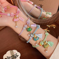 Dragon Boat Festival Colorful Cord Tassel Mini Zongzi Pearl Bracelet, 2026 New Chinese Style Geometric Triangle Hand Jew view 1