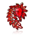 Alloy Rhinestone Medium Vintage Brooch For Women's Dresses And Suits view 5