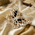Alloy Abalone Shell Butterfly Brooch For Women's Clothing Decoration view 4