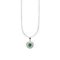 2026 New Copper Zircon Apple Hollow Pendant Necklace Old Money Cute Fruit Geometric Choker view 5