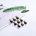 2mm Cord End Crimps Jewelry End Caps 100-Pack