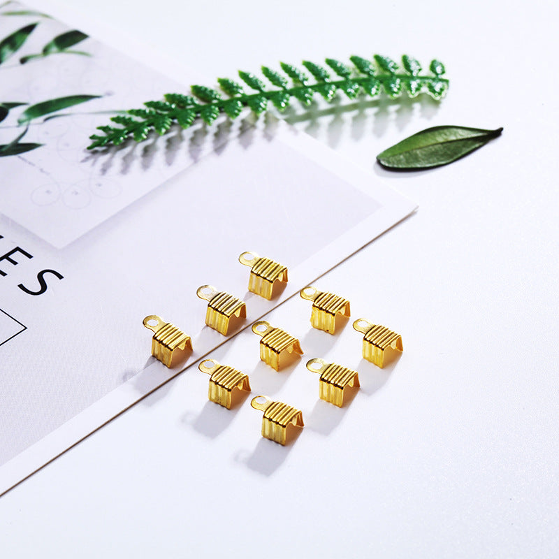 4mm Crimp End Caps for Bracelet and Necklace Cords