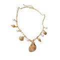 Vacation Style Faux Pearl Beaded Shell Starfish Geometric Choker Necklace view 5