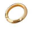 Irregular Open Acrylic Bangle For Women, Geometric Unique Fashion Statement Bracelet view 5