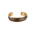European Style Copper Enamel Geometric Open Bangle For Women Fashion Statement Jewelry view 5
