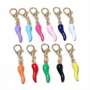 14x5.5mm Gold Zinc Alloy Charm Pendant for DIY Necklace Bracelet Jewelry Making