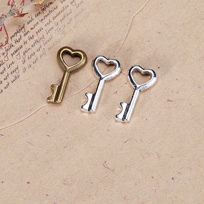 Small Heart Key shown from the front