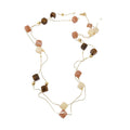 Light Luxury Double Layer Stone Geometric Bohemian Sweater Necklace For Women view 5