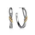 C Shaped Statement Earrings For Women, Vacation Style Linear Design Fashion Niche Jewelry view 2