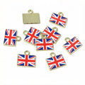 15x16mm Gold Zinc Alloy Charm Pendant No.593731 for DIY Necklace Bracelet Jewelry Making view 4