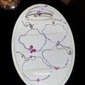 2026 New Copper Zircon Flower Bangle Sparkling Light Luxury Sweet Floral Bracelet view 2