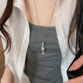 2026 New Silver Alloy Goldfish Pendant Necklace Minimalist Casual Clavicle Jewelry for Women view 3