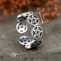 Adjustable Open Star Geometric Street Style Ring, Niche Punk Stackable Fashion Jewelry view 4