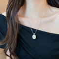 2026 New French Pearl Copper Star Geometric Collarbone Necklace For Women Old Money Style view 3