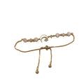 Korean Style Star Moon Shell Cat Eye Stone Beaded Bracelet for Women Romantic Light Luxury Jewelry view 5