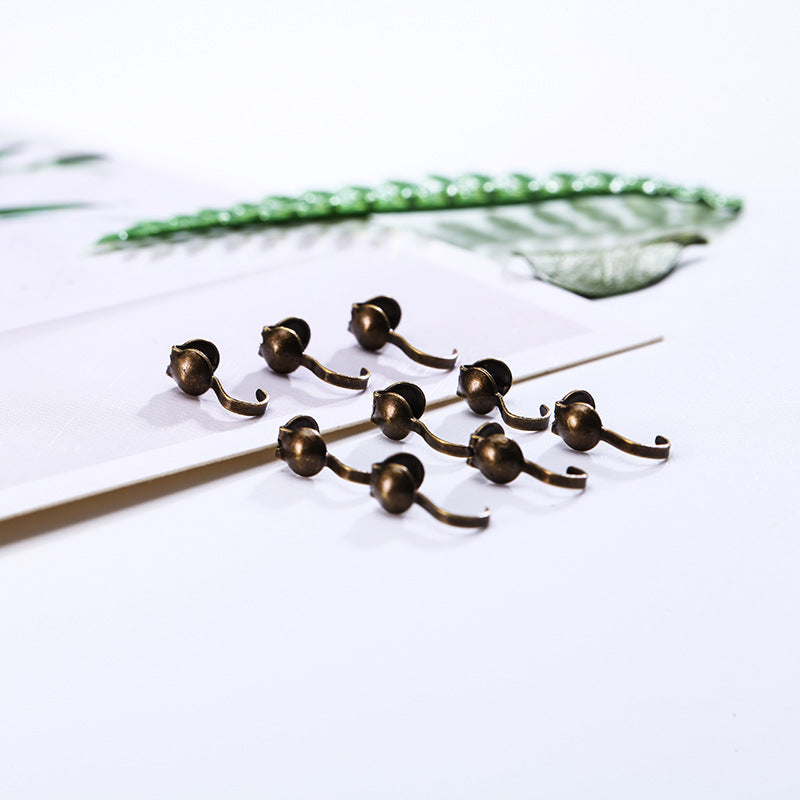 DIY Jewelry Wire End Clasps 100-Pack