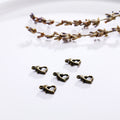 Heart Lobster Clasp Jewelry Finding 12x8mm