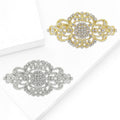 Luxury Alloy Bridal Badge Brooch Pin For Women's Clothing Decoration view 2