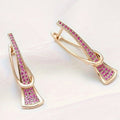 Luxury Micro Pave Zircon Ear Cuffs For Women, Elegant Direct Ear Jewelry Earrings view 3