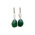 Bohemian Irregular Resin Oval Geometric Stud Earrings For Women Ethnic Style Fashion Jewelry view 5