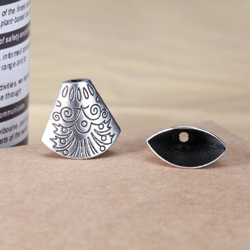 Fish Mouth Tassel End Cap for DIY Jewelry