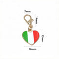 31x16mm 1.4g Gold Zinc Alloy Charm Pendant for DIY Necklace Bracelet Jewelry Making view 3