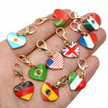 31x16mm 1.4g Gold Zinc Alloy Charm Pendant for DIY Necklace Bracelet Jewelry Making view 2