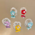 Dopamine Color Resin Flower Ring For Women view 2