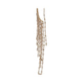 Copper Zircon Tassel Drop Earrings With Geometric Ear Hook Minimalist Fashion Design view 5