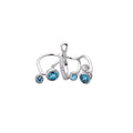 Sparkling Zircon Copper Multilayer Flower Clip-on Earrings, No Piercing Luxury Ear Cuffs view 5