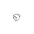 Korean Style Minimalist Round Resin Zircon Ring For Women Chic Fashion Index Finger Jewelry view 5