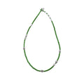 Old Money Style Glass Beaded Pearl Flower Geometric Collarbone Necklace For Summer Beach view 5