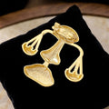 Gold Tone Alloy Libra Brooch Pin For Suits And Coats view 4