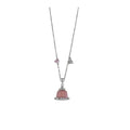 Sweet Cute Resin Pudding Zircon Necklace Stud Earrings Bracelet Jewelry Set view 5