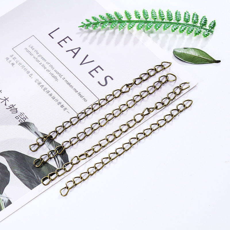 5cm Iron Extender Chains for DIY Jewelry Findings