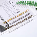 Five Centimeter Extension Chains in Four Metal Finishes view 1