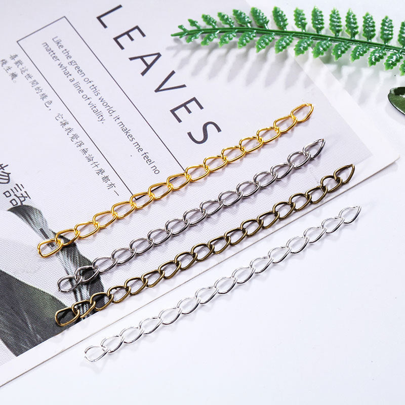 5cm Iron Extender Chains for DIY Jewelry Findings