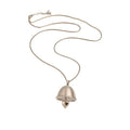 Korean Minimalist Alloy Heart Bell Necklace Geometric Old Money Clavicle Chain For Women view 5