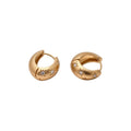 Sparkling Zircon Starburst Round Copper Earrings, French Vintage OL Geometric Ear Cuffs view 5