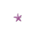 Sparkling Zircon Starfish Copper Clip-on Earrings With Tassel Non-Pierced Ear Cuff Jewelry view 5